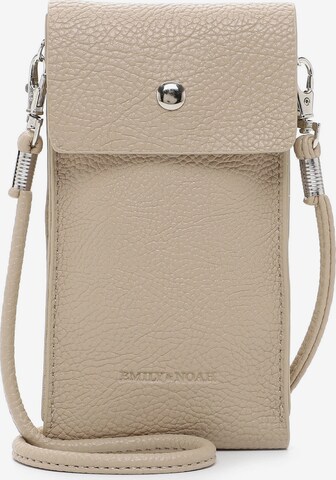 Borsa a spalla 'Emma' di Emily & Noah in beige: frontale