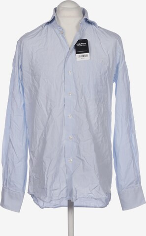 Windsor Button Up Shirt in M in Blue: front
