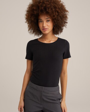 WE Fashion Shirt in Black: front