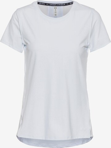 UNDER ARMOUR Performance Shirt 'Iso Chill 200' in White: front