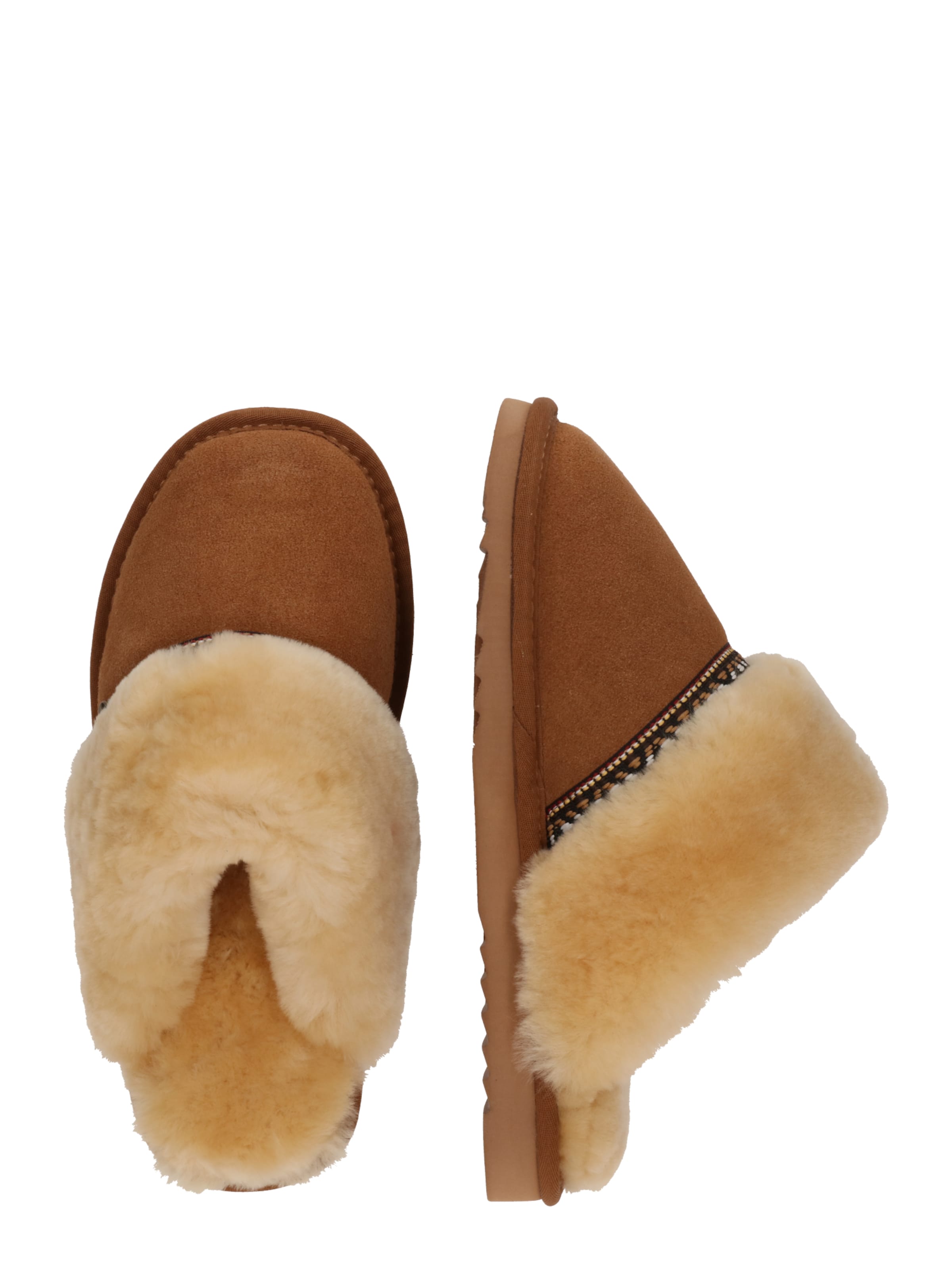 Pantoufle 'Flurry' Warmbat en marron