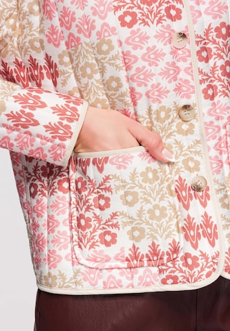 Ombre Between-season jacket in White