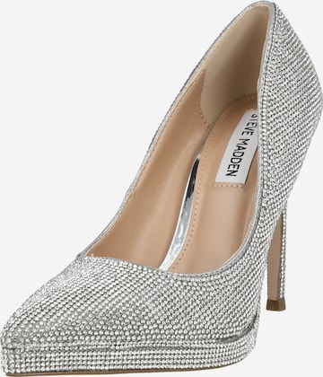 STEVE MADDEN Официални дамски обувки 'KLASSY' в сребърно: отпред