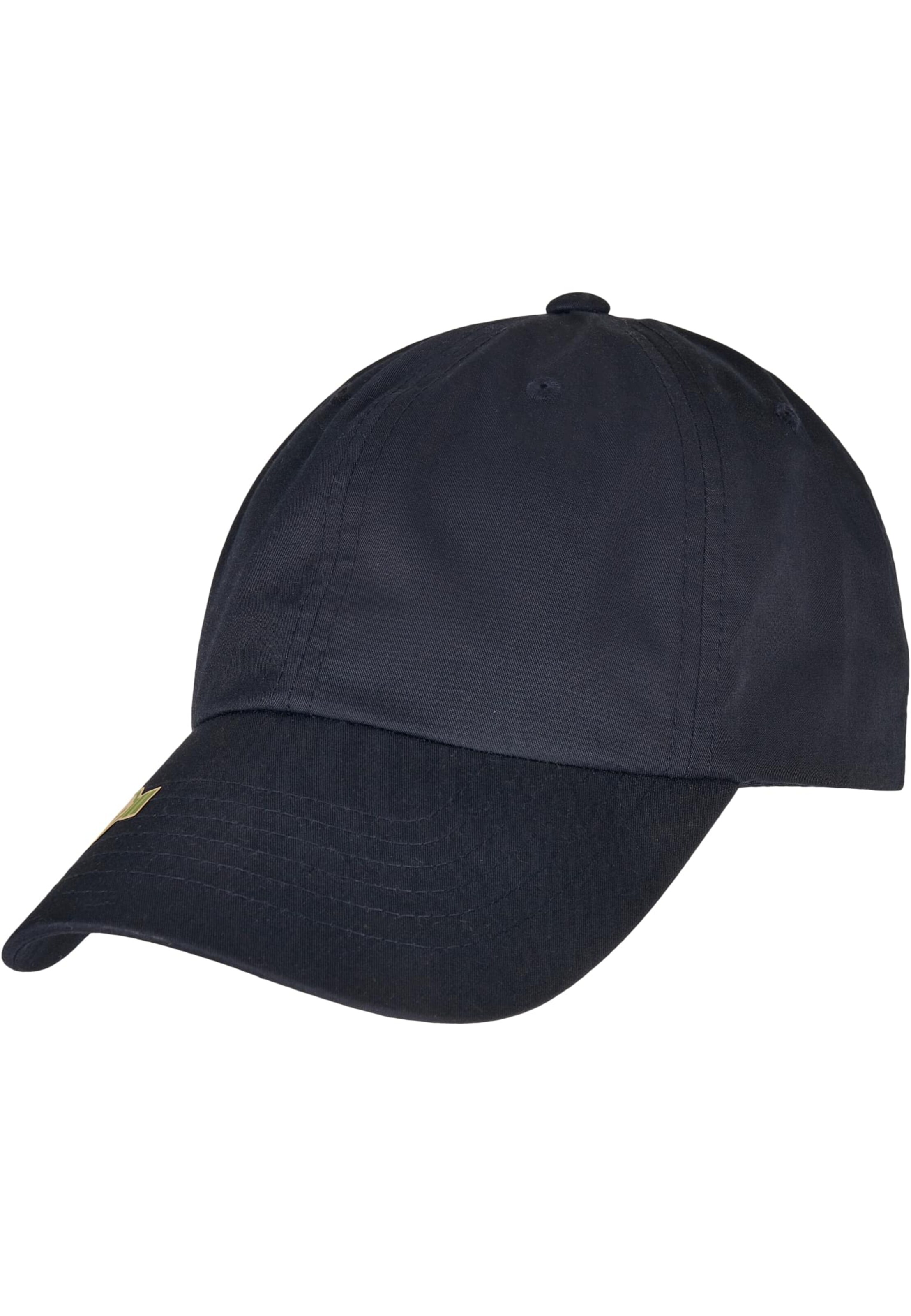 Flexfit Cap in Blau: Vorderseite