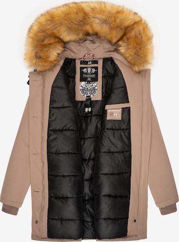 Parka d’hiver 'Karmaa' MARIKOO en beige