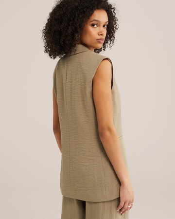 WE Fashion Жилет от костюма в Серый