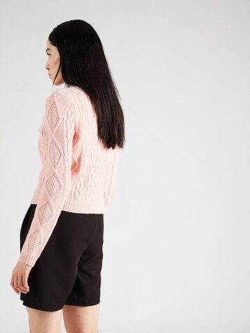 GUESS Knit Cardigan 'CHIBA' in Pink