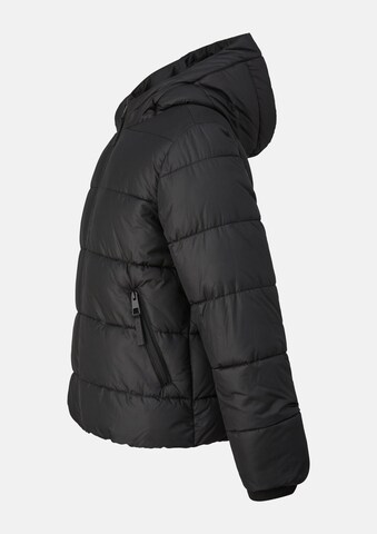 Veste d’hiver s.Oliver en noir : sur le côté