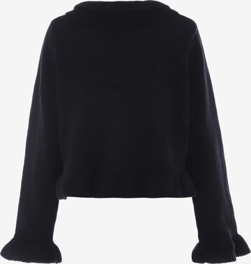 aleva Knit Cardigan in Black