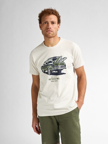 Petrol Industries Shirt 'Classic' in Beige: front