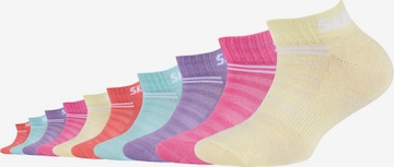 SKECHERS Athletic Socks in Mixed colors: front