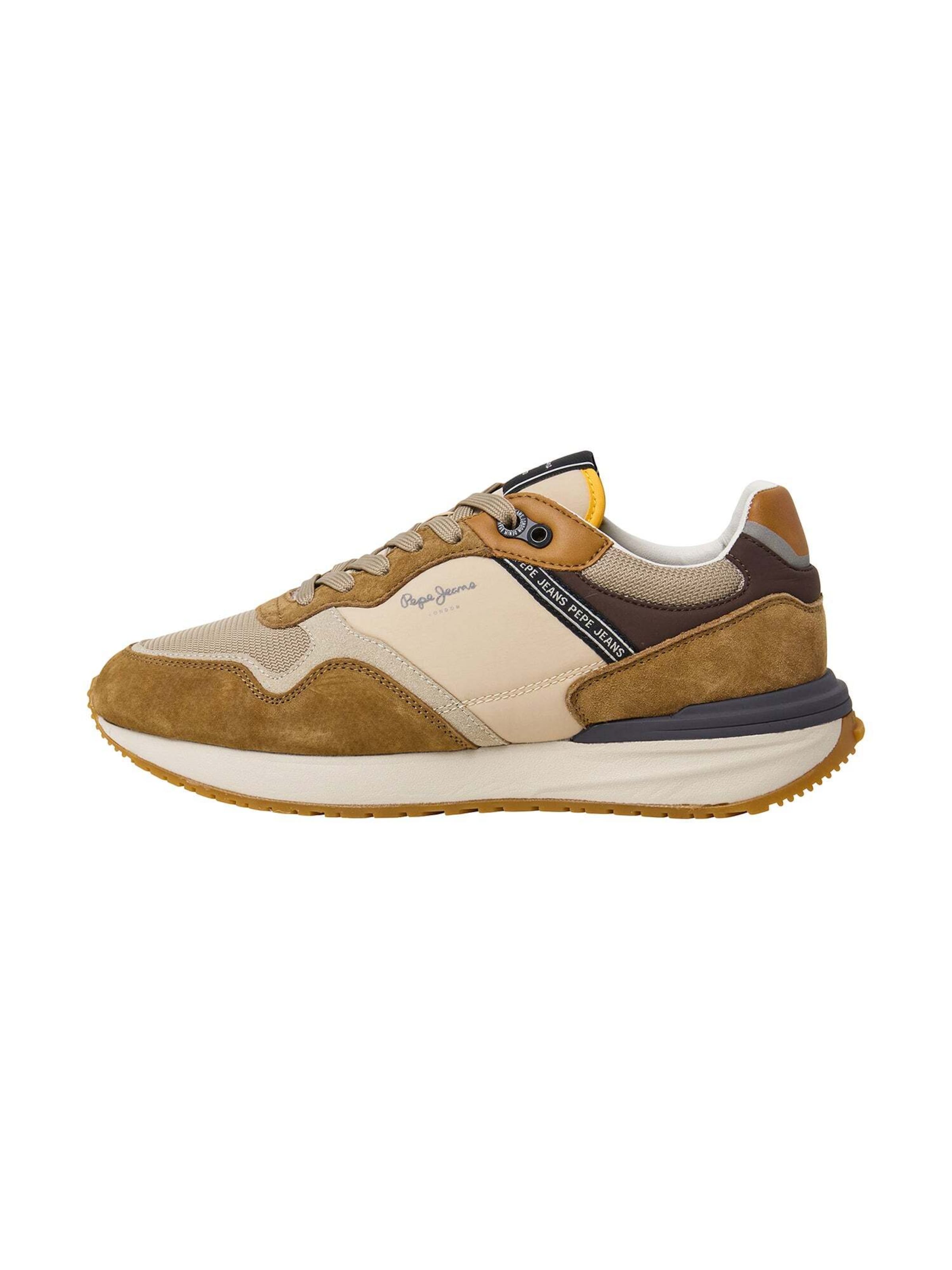 Sneaker bassa di Pepe Jeans in marrone: frontale