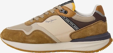 Pepe Jeans Sneakers in Brown: front