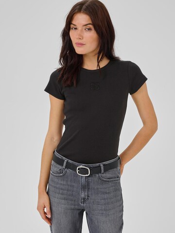 Maglietta di My Essential Wardrobe in nero: frontale