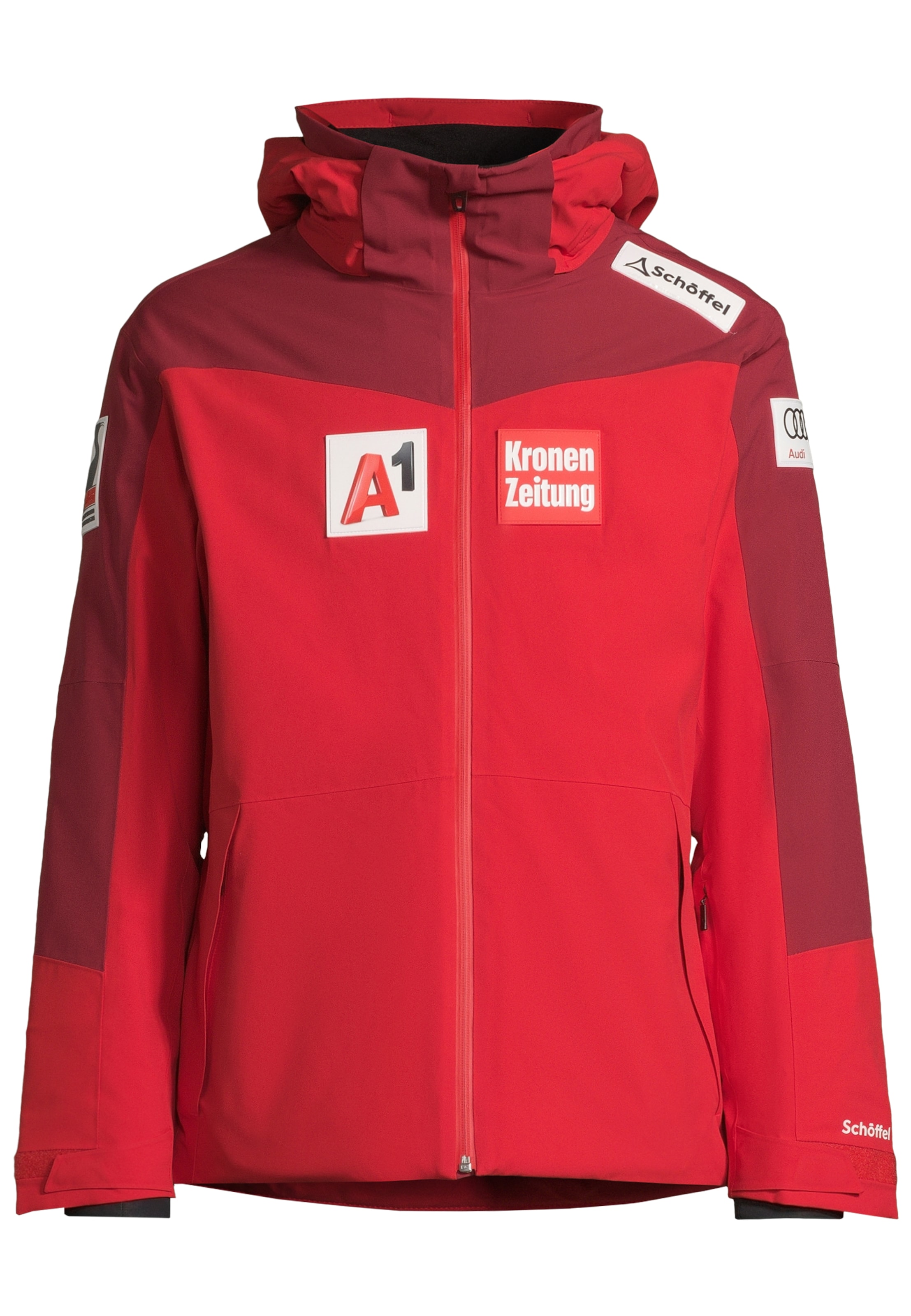 Veste de sport 'Lubrizen' Schöffel en rouge : devant
