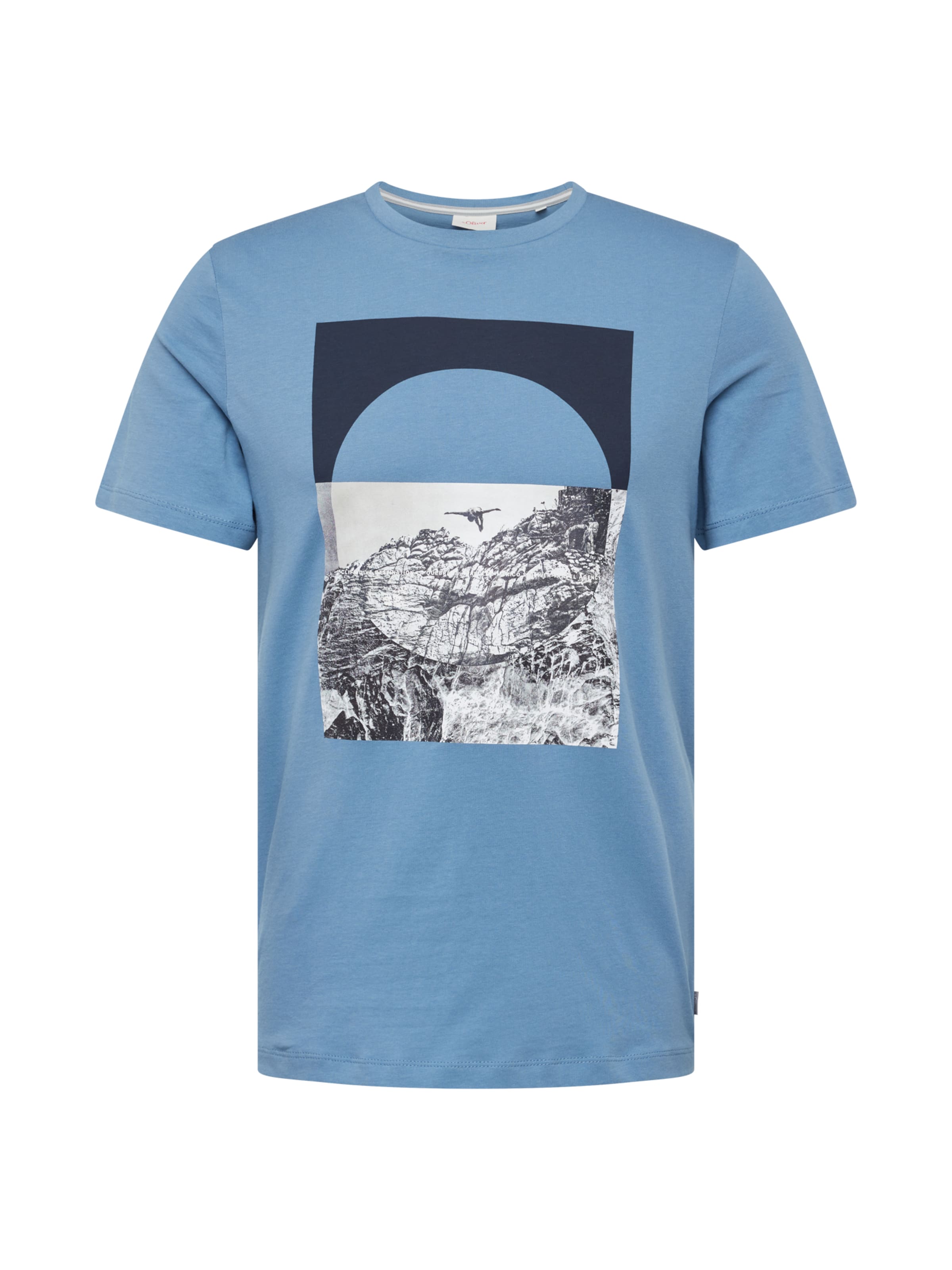 T-Shirt s.Oliver en bleu : devant