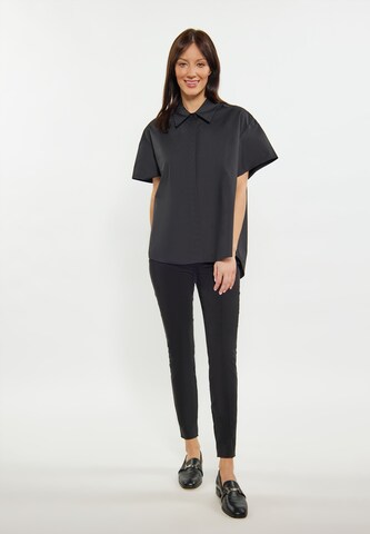 usha BLACK LABEL Blouse in Zwart