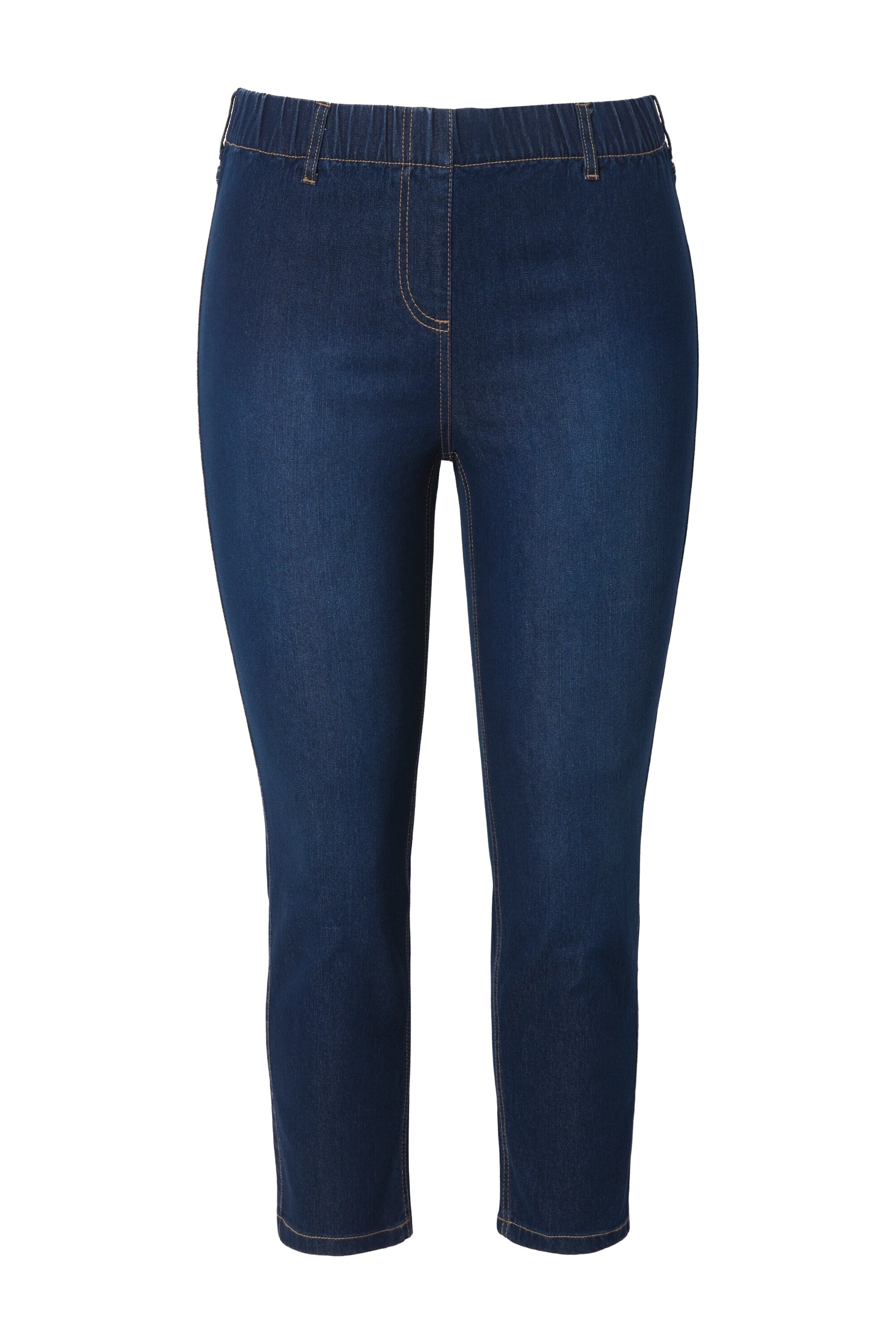 Ulla Popken Jeggings in Blue: front