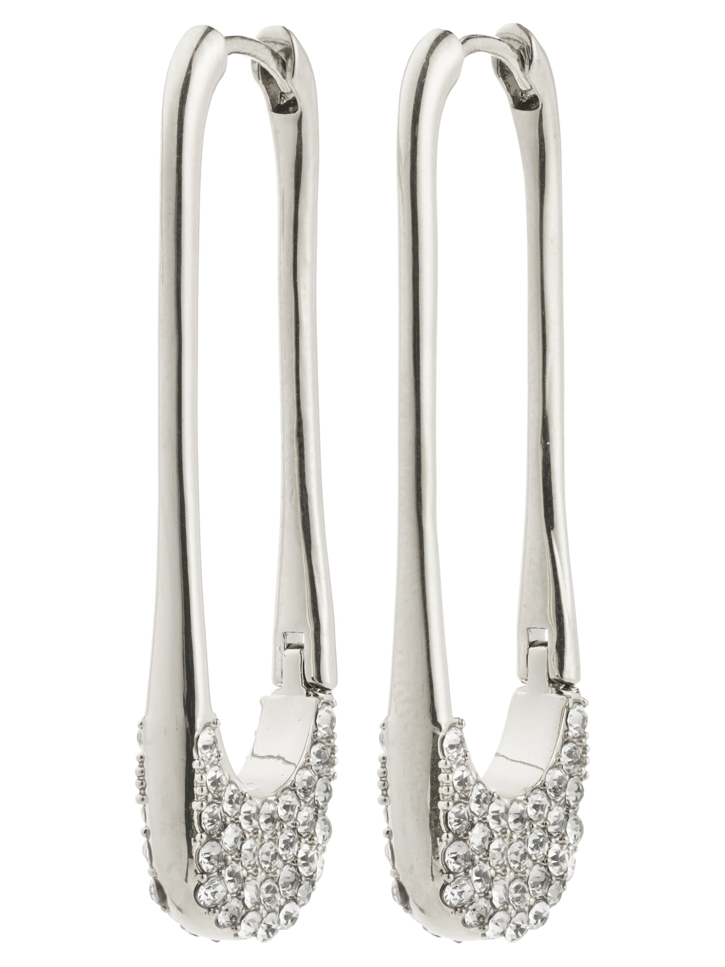 PilgrimNaušnice ' Instant ' - srebro boja: prednji dio