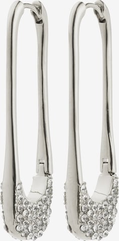 PilgrimNaušnice ' Instant ' - srebro boja: prednji dio