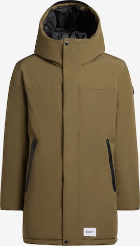 khujo Zimná bunda 'Kann2' - Zelená: predná strana