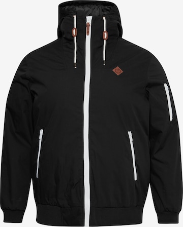 !Solid Between-Season Jacket 'TILLY' in Black: front