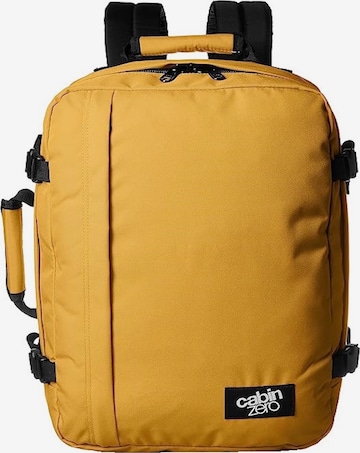 cabin zer Rucksack 'Zaino' in Gelb: Vorderseite