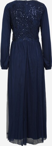 Vila Tall Evening Dress in Blue