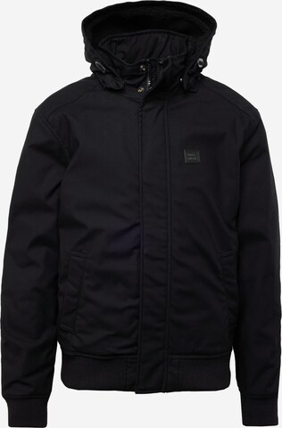 Vintage Industries Between-Season Jacket 'Hudson' in Black: front