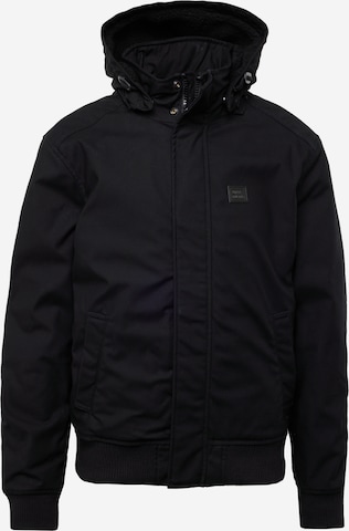 Veste mi-saison 'Hudson' Vintage Industries en noir : devant