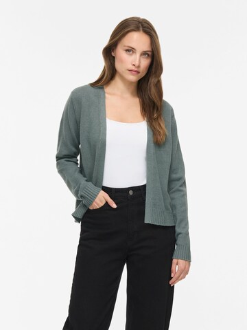 VILA Strickjacke in Grau: Vorderseite