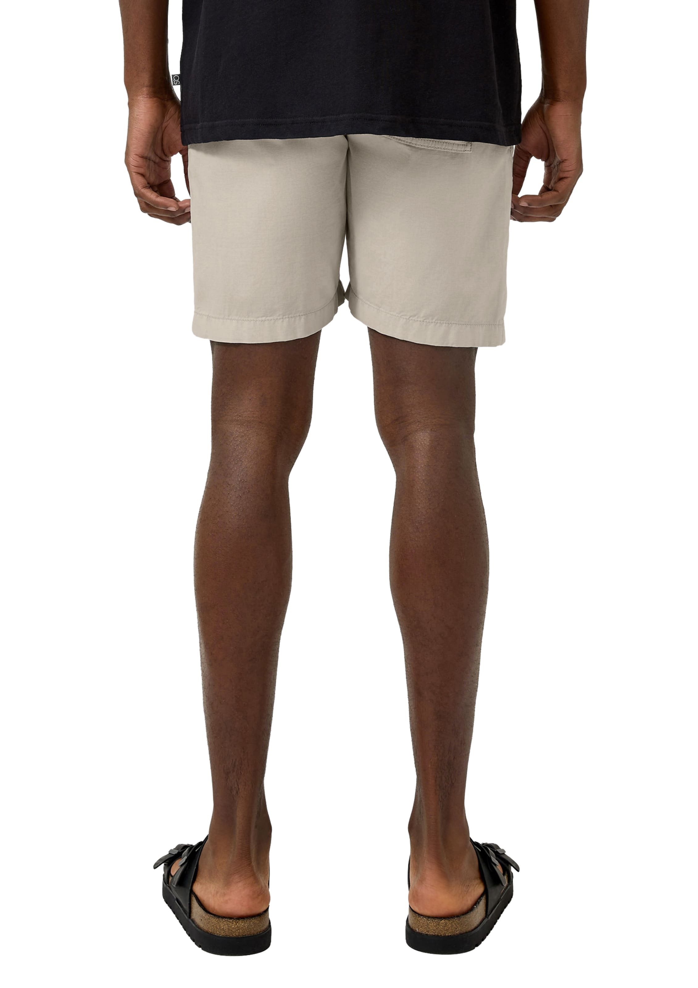 QS Regular Shorts in Beige
