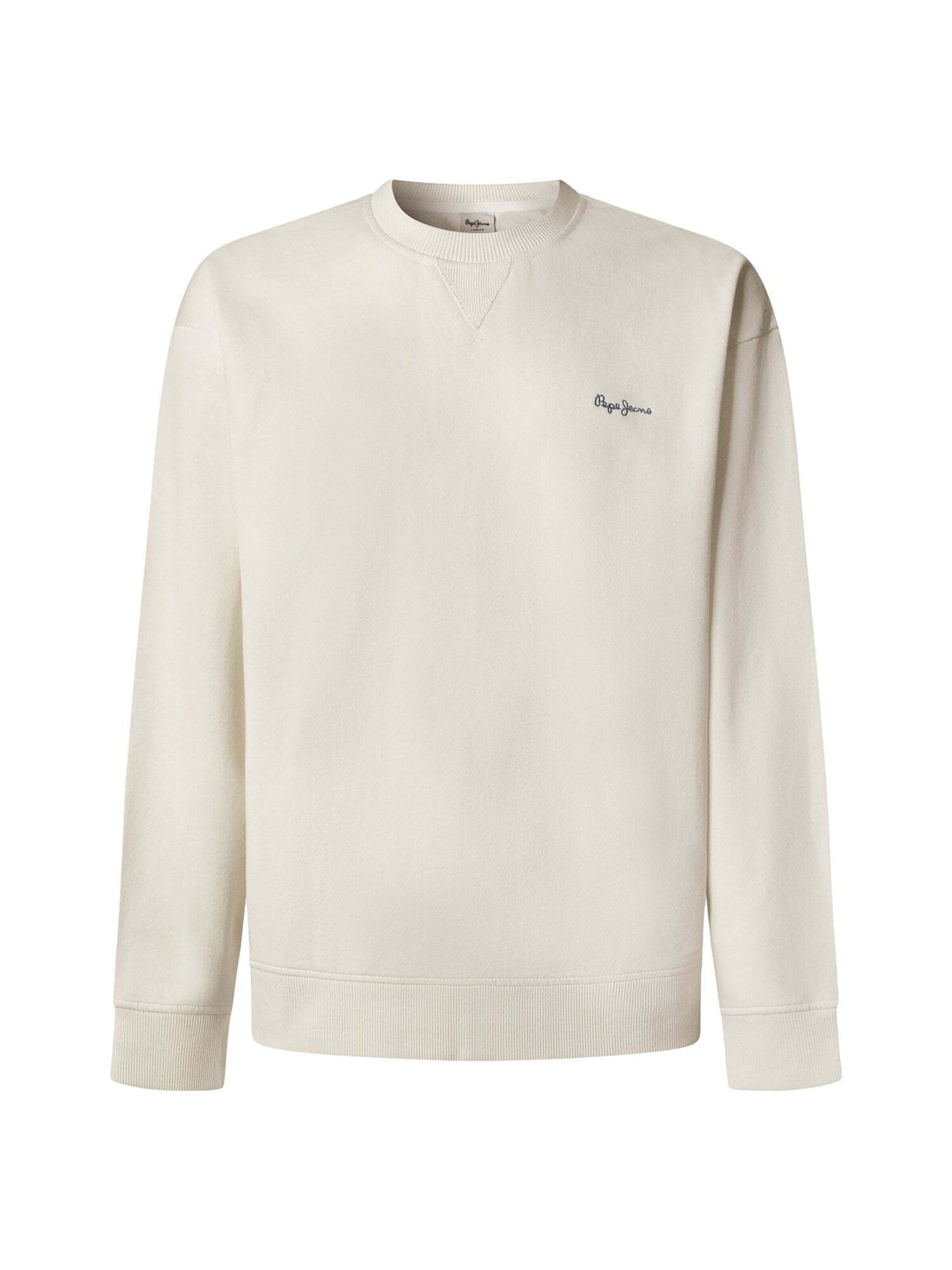 Pepe Jeans Sweatshirt in White: front