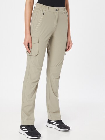 Regular Pantalon outdoor CMP en beige : devant