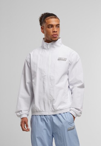Veste mi-saison 'Essential' Karl Kani en blanc