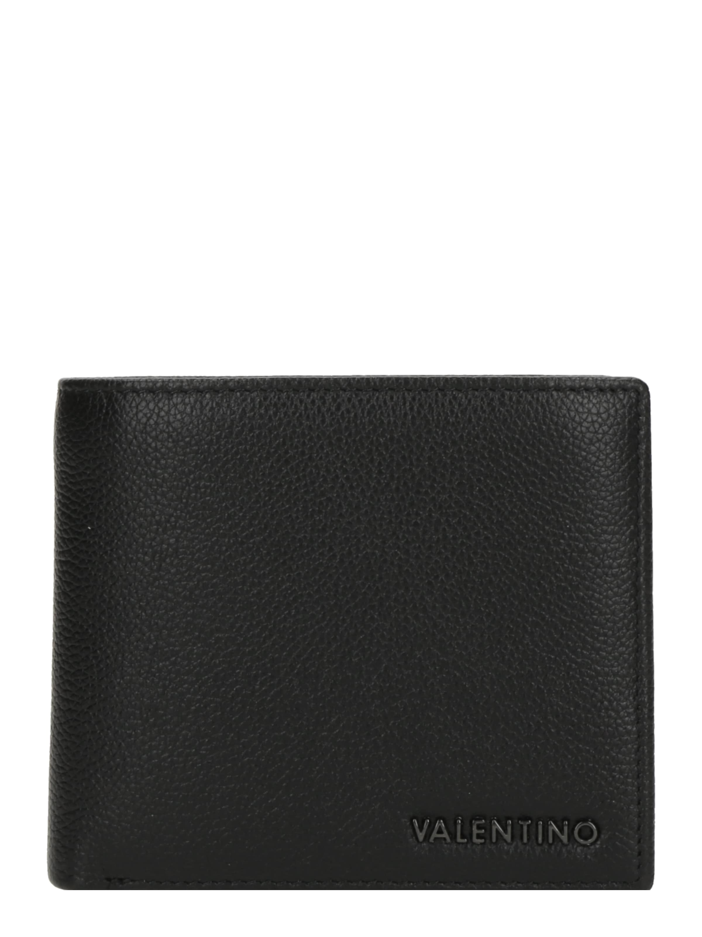 Porte-monnaies VALENTINO en noir : devant