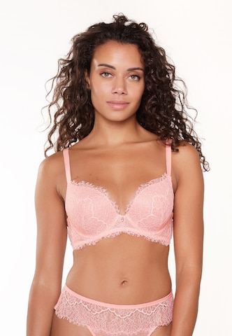 LingaDore Push-up BH in Oranje: voorkant