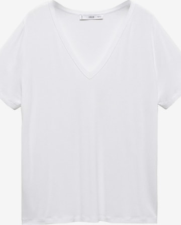MANGO Koszulka 'VISPI' w kolorze biały: przód