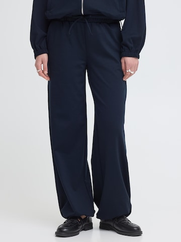 ICHI Szabványos Nadrág 'IHKate' - fekete: elől