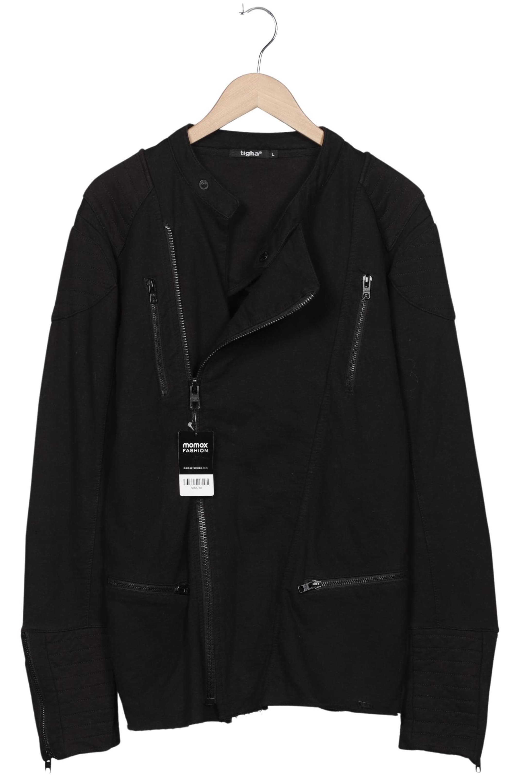 tigha Jacket & Coat in L in Black: front