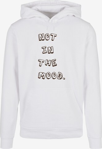 Merchcode Sweatshirt 'NITM - Cartoon' in Wit: voorkant
