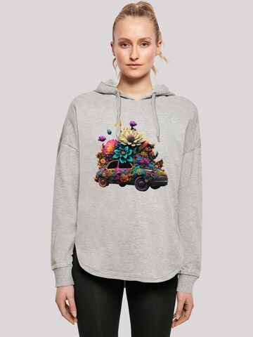 F4NT4STIC Sweatshirt in Grey: front