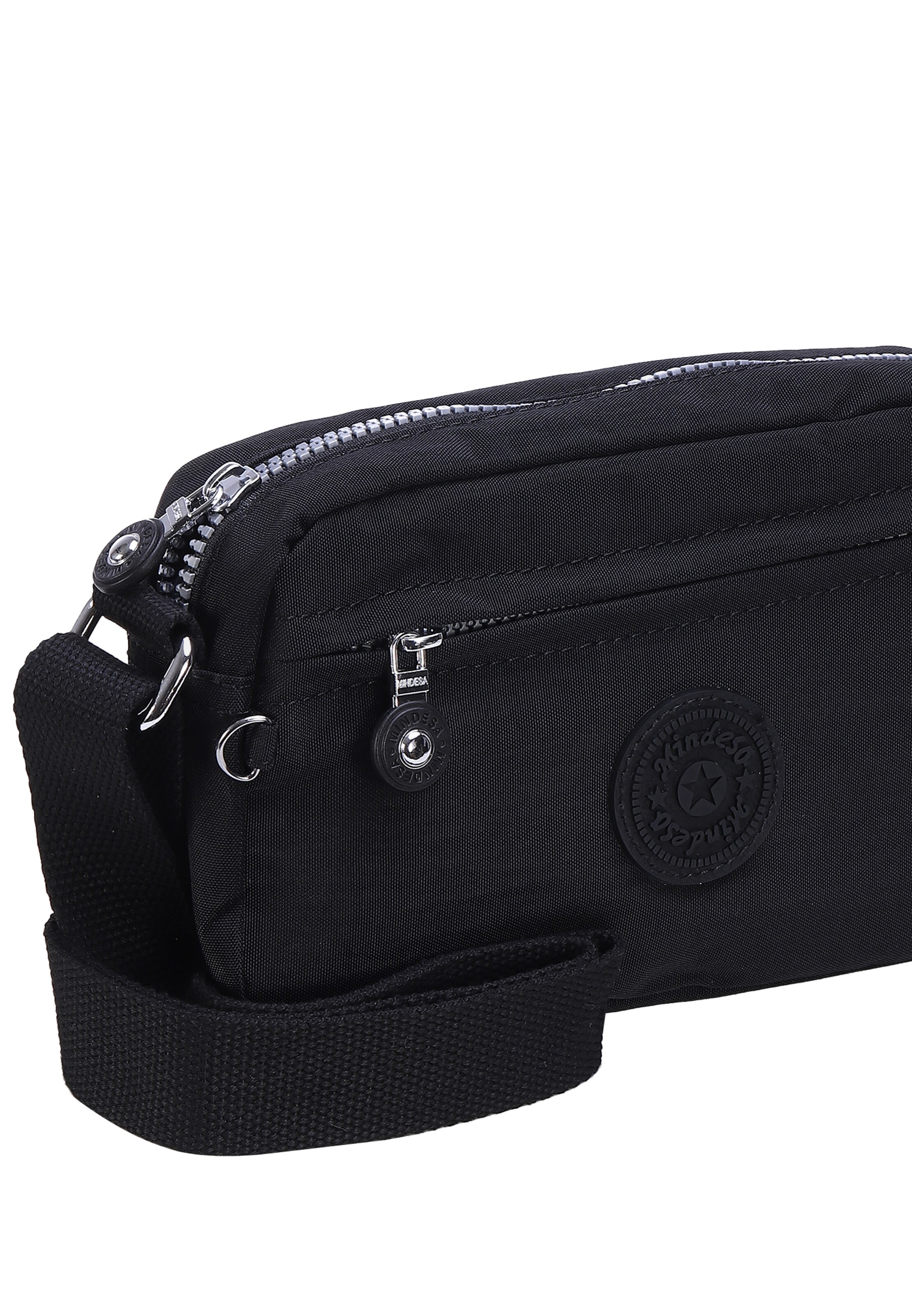 Mindesa Schoudertas in Zwart