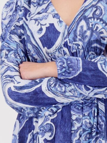 Robe monari en bleu