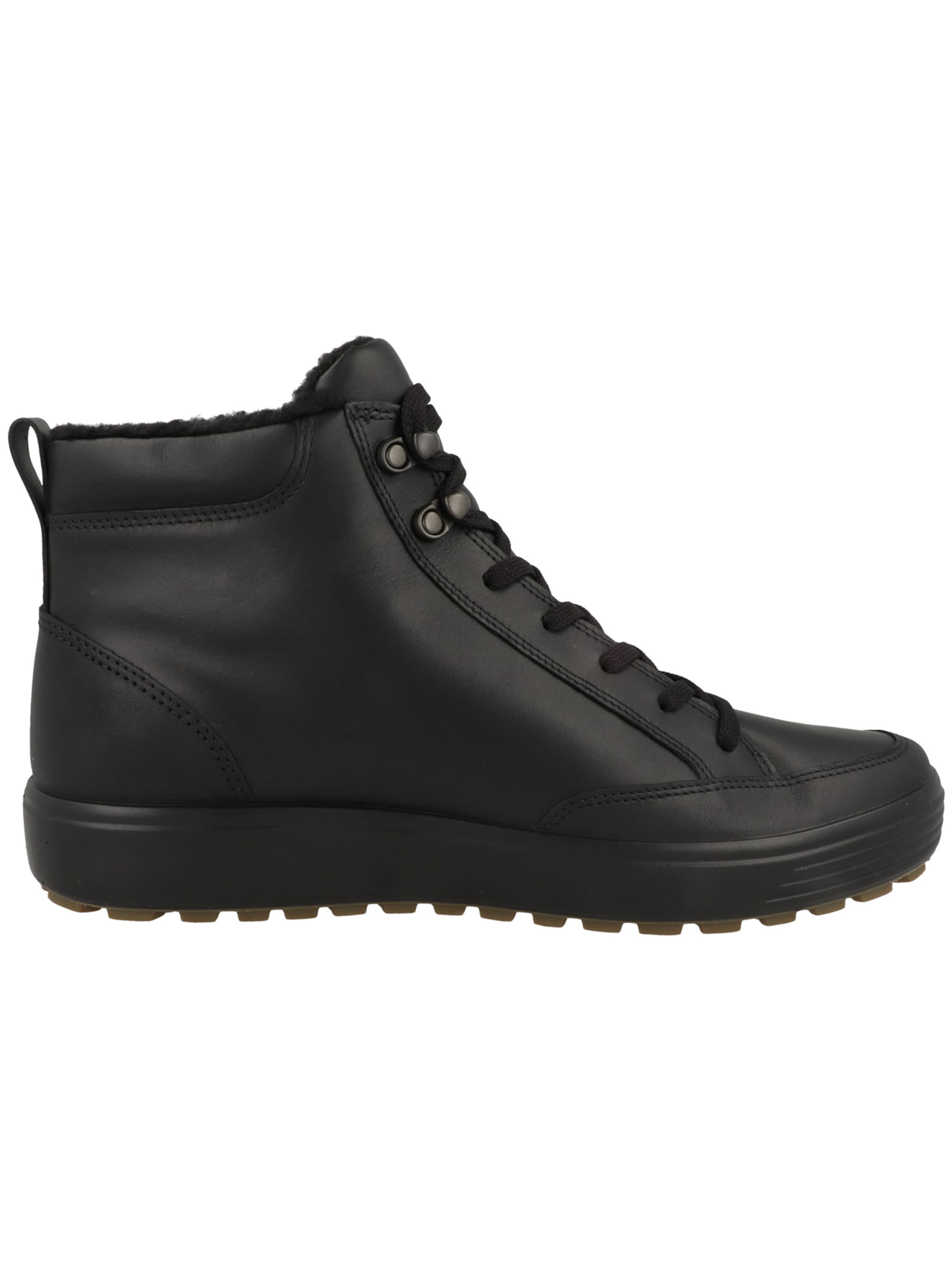 ECCO - Botas com atacadores 'Soft 7 Tred' em preto