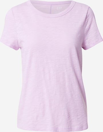 T-shirt GAP en violet : devant