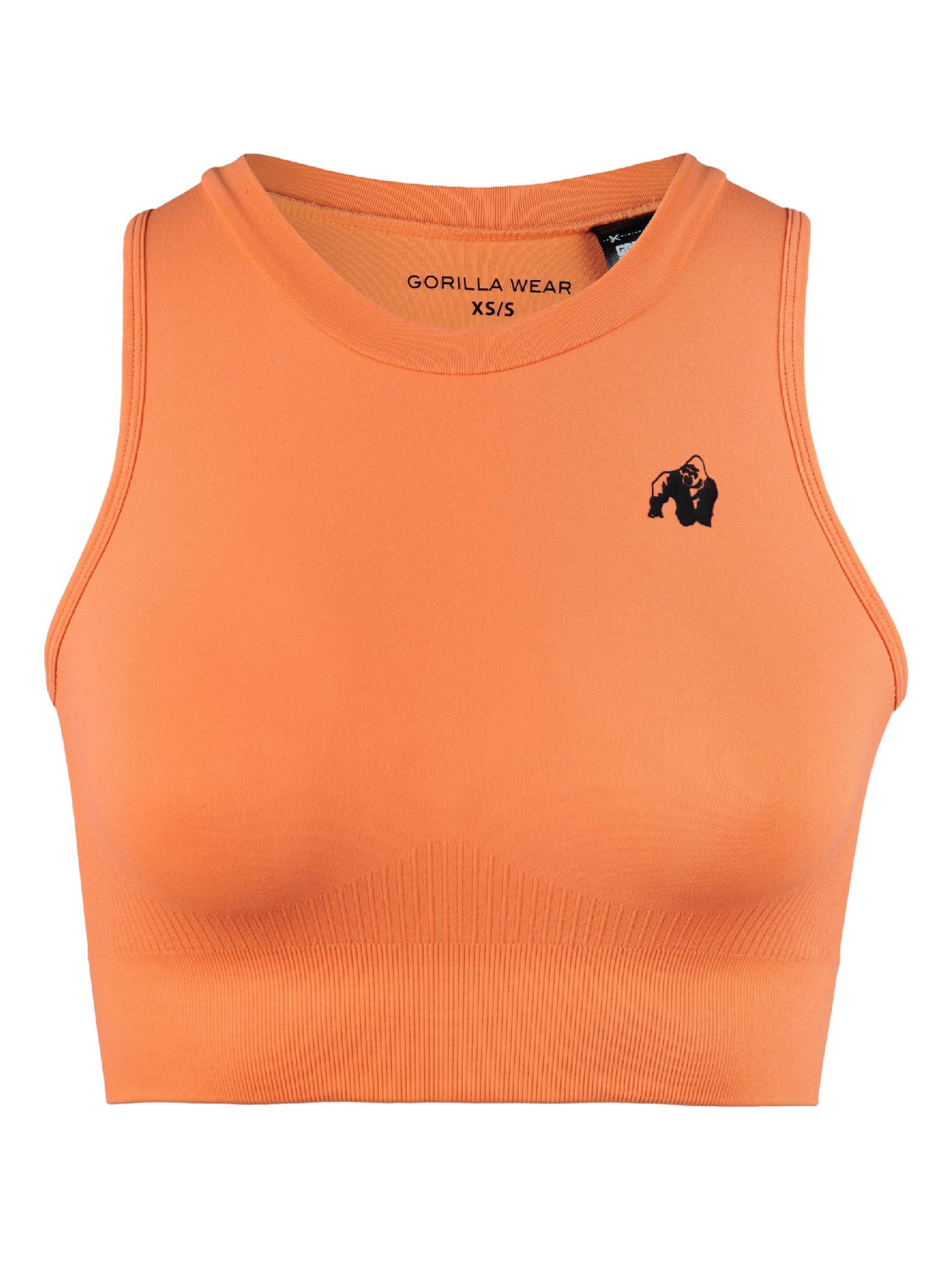 Top 'Olivia' di Gorilla Wear in arancione: frontale