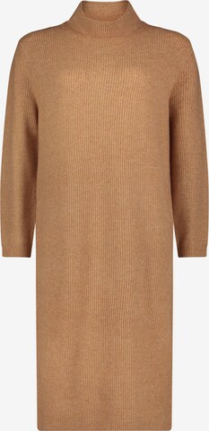 Cartoon Knitted dress in Brown: front