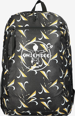 CHIEMSEE Backpack 'Surf n Turf' in Black: front