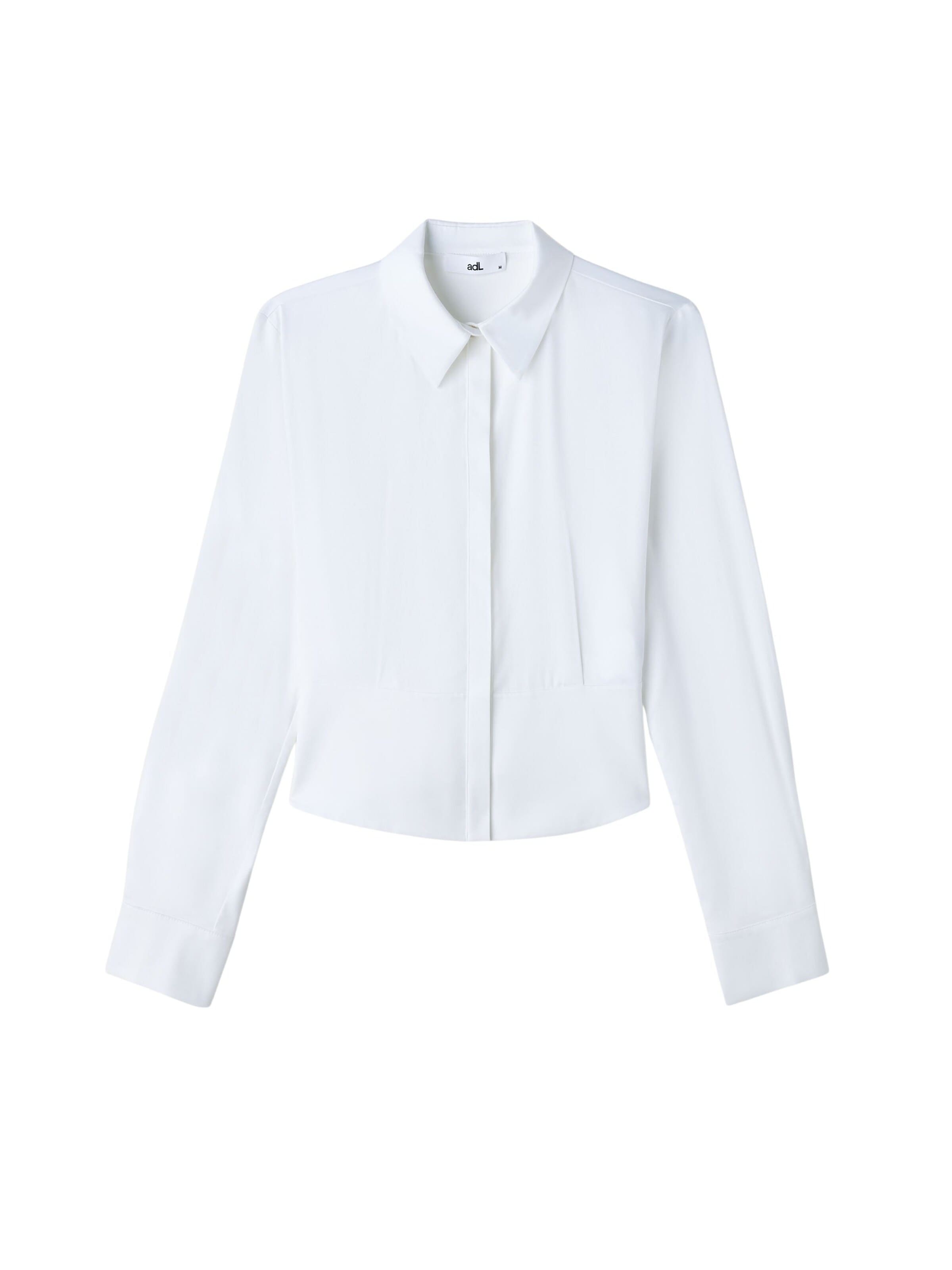 adl Shirt in White: front